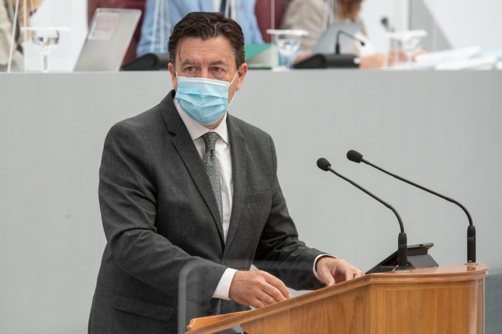 Juanjo Molina atril en la Asamblea Cs